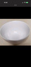 洁雅杰陶瓷碗家用米饭碗釉下彩5.5英寸饭碗小碗面碗餐具套装6只装纯白 实拍图