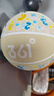 361°幼儿篮球2号幼儿园儿童训练室内外耐磨3号小朋友儿童玩具篮球皮球 慵懒黄丨2号球（适合1-3岁） 2号直径约15cm丨3号直径约18cm 实拍图