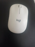 罗技（Logitech）M221 轻音鼠标 无线鼠标 办公鼠标 对称鼠标 带无线微型接收器 米白色 实拍图