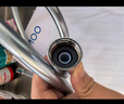 九牧（JOMOO）不锈钢金属冷热进水马桶热水器软管60cm H5688-060101C-1 实拍图