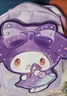 幼儿园美乐蒂库洛米书包女童大班卡通可爱儿童双肩背包8725 紫色美乐蒂 实拍图
