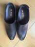 老爷车皮鞋男牛皮男士皮鞋春季透气软底商务正装高档皮鞋增高休闲爸爸鞋 FLL3655黑色【增高单鞋款】 39 (245mm) 标准码 实拍图