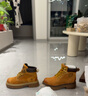 骆驼（CAMEL）王俊凯同款大黄靴户外秋高帮工装马丁靴女 G25W076038 沙漠黄 36 实拍图