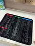 灵蛇（LINGSHE)鼠标垫 240*200*2 量贩式企业办公鼠标垫 办公电脑桌垫小号 精密包边防滑 3个装 快捷键 实拍图