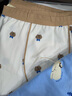 全棉时代儿童内裤男女童平角裤7A抗菌四角印花 米底小熊+嫩黄+蓝底北极熊 实拍图