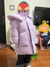 巴拉巴拉儿童羽绒服中长款连帽男童女童冬装外套保暖童装 实拍图