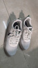 特步运动鞋男跑步鞋冬季网面透气轻便减震正品男子跑鞋休闲鞋子白色 实拍图