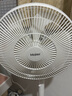 海尔（Haier）电风扇落地扇家用定时遥控风扇大风力台扇立式节能摇头电扇办公学生卧室宿舍循环轻音七叶电扇 【风大音轻】七叶大风量加高款HFS-J3036A 实拍图