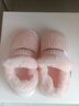 安尚芬高帮棉拖鞋女士秋冬季新款保暖包跟厚底加绒居家室内外穿棉鞋男冬 粉色【居家保暖】 38-39 适合37-38 实拍图