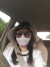派丽蒙近视墨镜夹片女款眼镜框开车偏光太阳镜夹片超轻夏天防晒防紫外线 实拍图