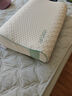 水星家纺泰国乳胶枕头枕进口天然乳胶枕芯橡胶枕头颈椎枕一对 实拍图