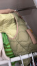 巴拉巴拉童装宝宝羽绒服保暖婴儿外套儿童冬季两件套萌趣男童女童 军绿40610 110 外套充绒量39g+马甲充绒量24g 实拍图