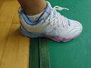 李宁（LI-NING） 新款羽毛球鞋刀锋MAX变色龙全能王耐磨减震防滑男女款训练运动鞋 男女同款变色龙6LITE白012-1 41 (255mm) 实拍图