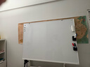 得力支架式白板120*90cm  现代办公系列金属边框白板家用儿童教学培训磁性小黑板办公白板写字板 实拍图