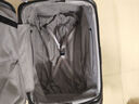 皇冠（CROWN）拉链铝框箱行李箱大容量万向轮侧开旅行箱暑期出游箱5278-25-铁灰 实拍图