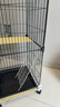 宠趣汇龙猫松鼠笼子柜笼超大号多层加密家用大别墅花枝鼠密袋鼬专用笼子 带轮2层【37_37_82】 基础款【托盘+爬梯+笼子】 实拍图