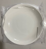 洁雅杰陶瓷盘家用白瓷盘子9英寸中式釉下彩餐盘菜盘汤盘 2只装 新骨瓷 实拍图