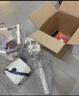雅迪（yadea）前置通配型宝宝椅电动车摩登儿童座椅安全避震自行车儿童座椅-米白色 前置 捆绑式 8个月-3岁 米白色 实拍图