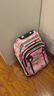 ERGOFREE德国Ergofree学生拉杆书包中学生大容量初高中生男女可爬楼箱包 粉色三角/55L+大容量款 实拍图