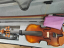 克莉丝蒂娜（Christina）小提琴专业考级演奏儿童初学者手工成人学生小提琴送琴盒琴弦肩托 V02仿古色 1/2身高130cm以上 实拍图