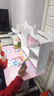忆瞳儿童学习桌小学生家用写字书桌小孩写作业专用桌子可升降桌椅套装 80小女孩-环保桌椅-阅+矫+台灯 实拍图