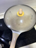 炊大皇 炒锅 麦饭石色不粘锅多功能少油烟炒菜锅平底32cm 电磁炉通用 实拍图
