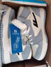 回力男鞋高帮板鞋男秋冬季新款潮流百搭小白鞋增高篮球休闲运动鞋子男 白蓝-0576 42 实拍图