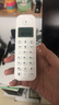 飞利浦（PHILIPS）数字无绳电话机 无线座机 子母机 办公家用 信号覆盖广 屏幕白色背光 DCTG167一拖一白色 实拍图