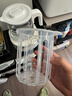 新贝恒温水壶全玻璃 恒温壶婴儿冲奶 调奶器温奶器烧水壶养生壶8235 实拍图