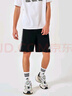 阿迪达斯短裤男夏季透气薄款宽松休闲运动梭织五分裤 黑/白 2CS-BW  3XL 实拍图