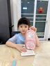 咔巴熊摇摇乐手提书包笔袋 女生小学初中生大容量高颜值可爱文具袋笔盒 摇摇乐书包笔袋 粉色小兔 实拍图