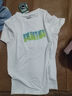 彪马童装休闲圆领印花短袖 本白10101 160  实拍图