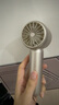名创优品【首款热销100w+】制冷手持小风扇小型超长续航桌面办公室静音便携式随身降温神器迷你户外电风扇 首发Max版【星光银】 3000mAh 16°C空调冷风丨双TEC制冷丨100档澎湃冷风 实拍图