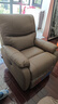 芝华仕（CHEERS）头等舱智能椅皮单椅简约电动功能休闲单人沙发客厅摇摇躺椅1025 可可棕-电动躺+手动摇转 延期发货（详询客服） 实拍图