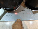 美的（Midea）电磁炉双灶3500W家用大功率左电右陶嵌入式电陶炉不挑锅具电池炉3H定时恒匀火政府补贴 DZ35CT08P 实拍图