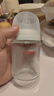 贝亲（Pigeon）玻璃奶瓶宽口径防胀气160ml S号奶嘴 1月+ AA186  实拍图