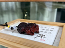 迎胤国印度小叶紫檀貔貅手把件文玩小摆件红木招财貔貅随身盘玩皮丘挂件 实拍图