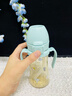 Grosmimi格罗咪咪吸管杯婴儿童水杯PPSU进口牛奶直饮杯子奶瓶6月1-3岁以上 蓝气球(重力球+直管) 300ML 实拍图