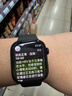 Apple/苹果 Watch Series 10 智能手表GPS+蜂窝款42毫米亮黑色铝金属表壳黑色运动型表带M/L MWXN3CH/B 实拍图