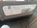兔贝乐婴儿童床围栏宝宝床护栏防摔防护栏床围防掉床边挡板 1.5烟灰一面 实拍图