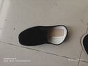 强人艾草养脚布鞋3515休闲鞋透气吸汗一脚蹬男鞋 艾草布底布鞋 黑 43 实拍图