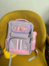 第九城（V.NINE） 书包小学生男孩女生护脊减负儿童书包1-3年级双肩包大容量香糯紫 实拍图