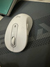 罗技（Logitech）优选系列M650无线蓝牙鼠标 办公蓝牙静音鼠标Mac苹果ipad鼠标人体工学双模鼠标大小手可选男女通用 M650大手型 白L（M750入门款） 实拍图