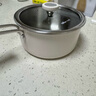 小熊（Bear）316L不锈钢奶锅婴儿宝宝辅食锅陶瓷小奶锅汤锅加厚18cm JG020-P03 实拍图
