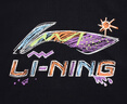 李宁短袖T恤文化衫男子LOGO字母印花圆领运动服AHSU745 实拍图
