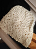 CACUSS帽子女秋冬毛线帽女编织冷帽手工钩花镂空针织帽堆堆帽薄款 米色 实拍图