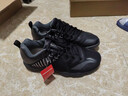李宁羽毛球鞋变色龙4.0TD男子低帮专业比赛鞋运动鞋AYTP031 标准黑/银灰色-11 41.5 实拍图