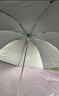 天堂 防紫外线晴雨伞三折银胶防晒太阳伞遮阳伞57*8骨 曜石黑 实拍图