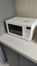 美的（Midea）变频小清新微波炉 液晶屏幕 磨砂面板 小型20L家用 匠心工艺（PM2002） 实拍图