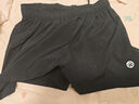 必迈新款1.5寸跑步运动短裤轻弹速干马拉松竞速竞训清爽舒适短裤 骑士黑【男】 M 实拍图